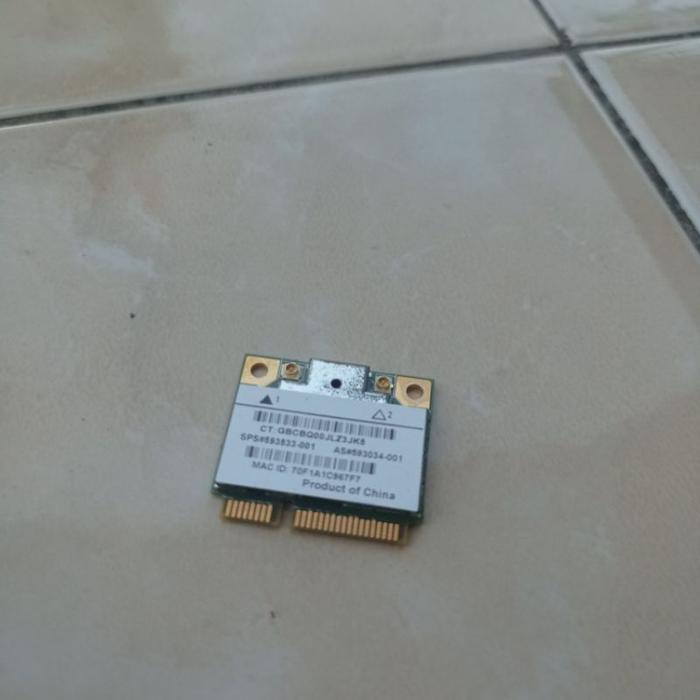 Gambar Komputer & Aksesoris Wificard Wifi Card Wirelles Laptop Compaq Cq42 Cq dari anisaseller1 undefined Tokopedia