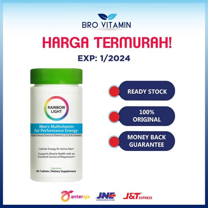 Gambar RAINBOW LIGHT Performance Energy Men 90 Tabs l Energi Pria d1578 dari AKHFASPP STORE undefined Tokopedia