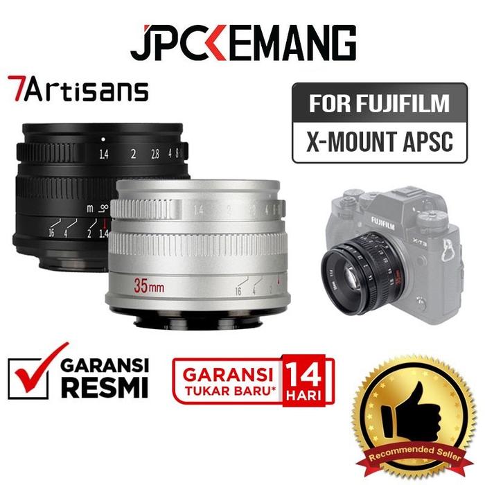 Jual 7Artisans 35mm Fujifilm X APSC 7Artisan 35 Fuji
