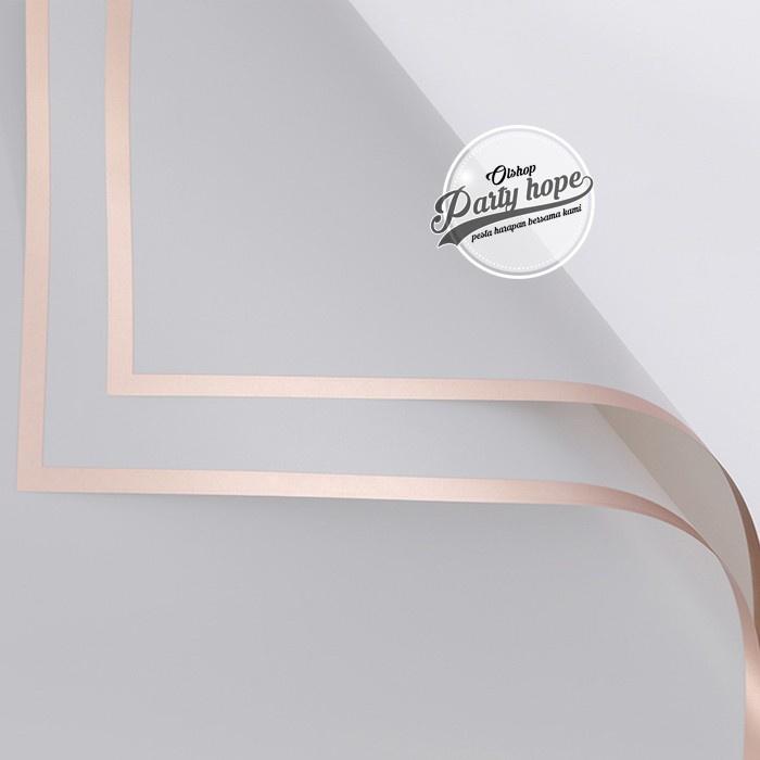 Gambar isi 20 Kertas Buket Bunga Florist list / Flower Wrapping Paper List - Gray dari GLOBAL FASH undefined Tokopedia