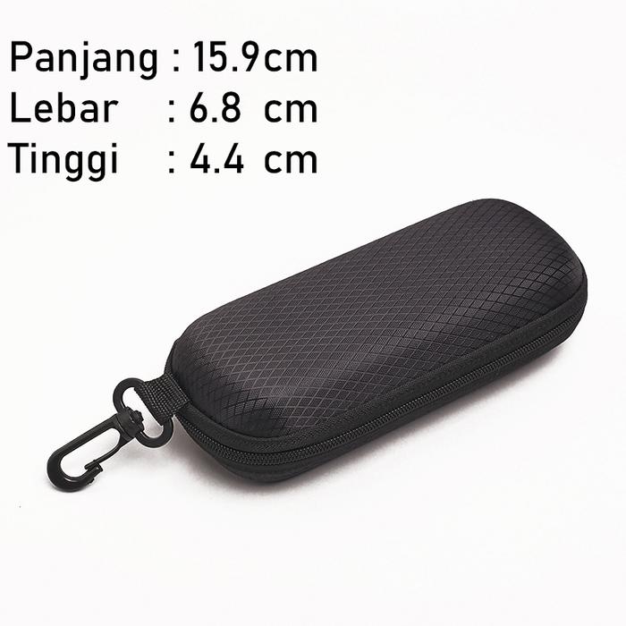 Gambar BOX Sleting Kacamata Model Cantol - Model 1 dari Pijarus Store undefined Tokopedia