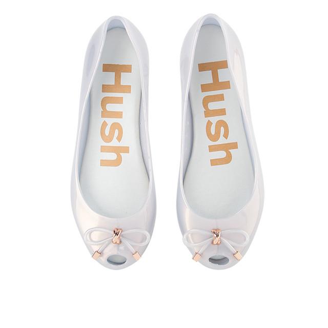 Gambar Hush Puppies Sepatu Flat Wanita Valerina Bow Silver - 37, Abu-abu dari Hush Puppies Official Store undefined Tokopedia