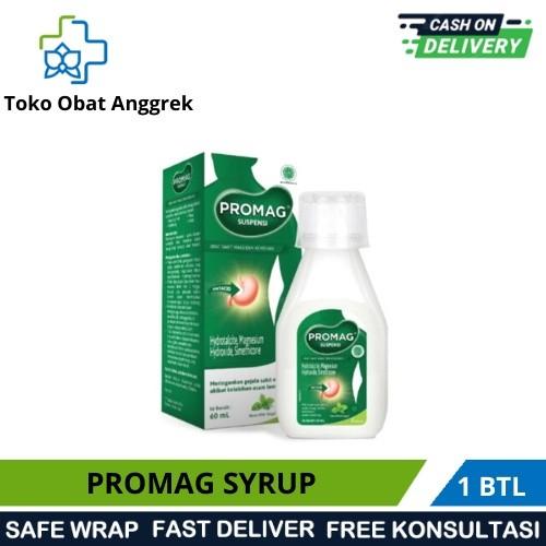 Gambar PROMAG SYRUP 60 ML/OBAT MAAG/OBAT KEMBUNG/NYERI ULU HATI dari kumalaa id. undefined Tokopedia