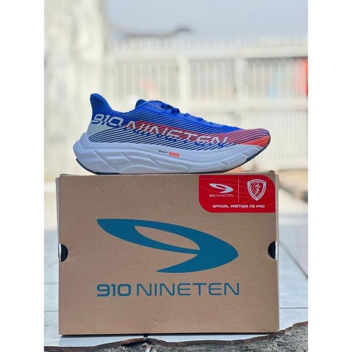 Gambar Sepatu Sneaker Running 910 Nineten Reishika Bolster New 3 COLOURS - BIRU JINGGA PTH, 44 dari Kicosport undefined Tokopedia