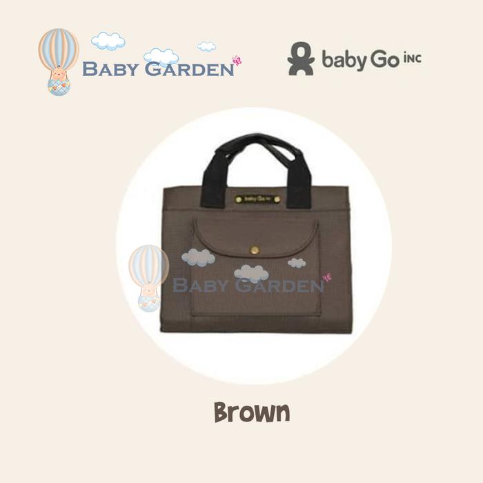 Gambar Diaper bag Babygo inc tas organizer bayi ZOEY - BROWN dari BABYGARDEN.ID undefined Tokopedia