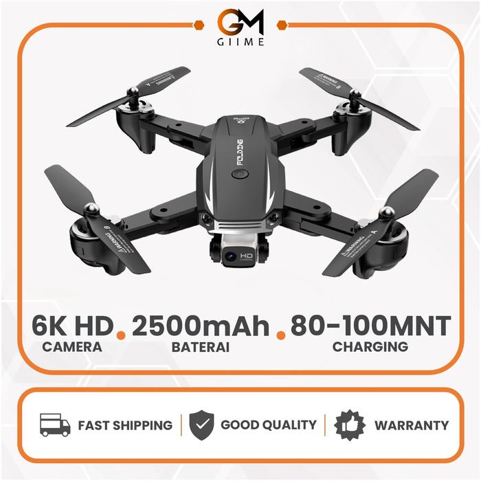 Gambar Giime.Id - Drone S6 GPS Dual Camera 6K Include Remote Original Impor dari finazakarwanti undefined Tokopedia