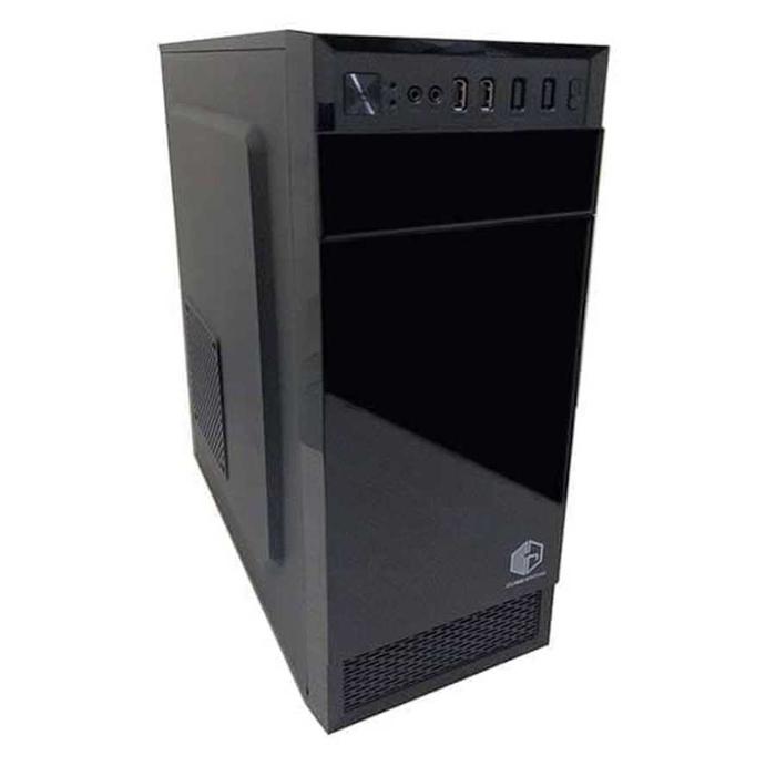 Gambar CUBE GAMING BLIG Black Mid Tower ATX Chassis - Include PSU 500W dari jasmida undefined Tokopedia
