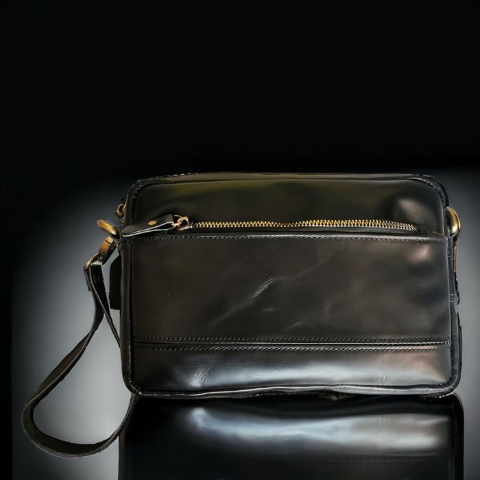 Jual Tas handbag 2 in 1 Full up Hitam Full UP kulit sapi - Hitam Full ...