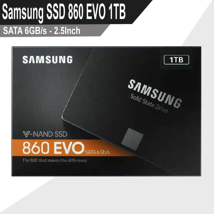 Jual Samsung SSD 860 EVO 1TB SSD internal Inch Jakarta Pusat