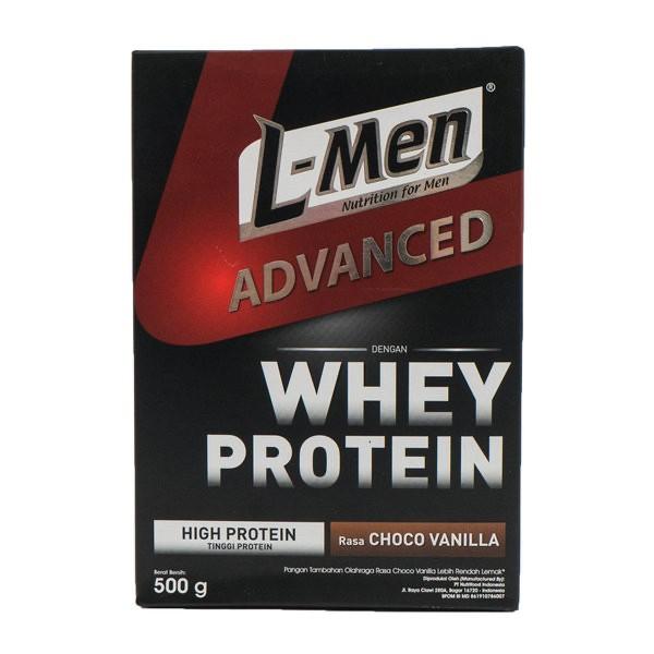 Gambar L-Men Advanced Formula Susu Bubuk Rasa Cokelat Vanila 500 g dari shanass_store undefined Tokopedia