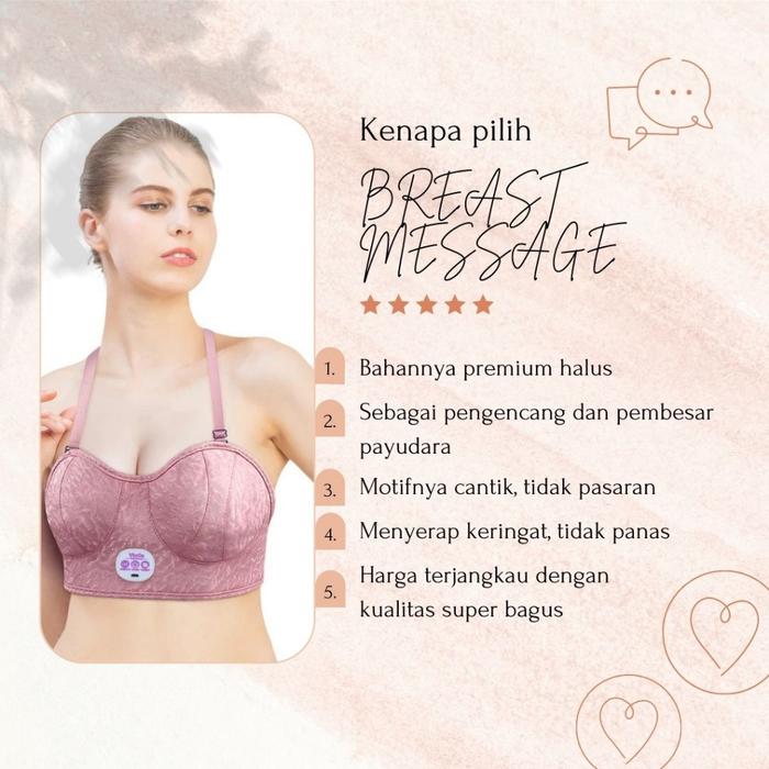 Gambar Bra pembesar payudara alat pijat pengencang payudara violla breast dari Gian-Han undefined Tokopedia