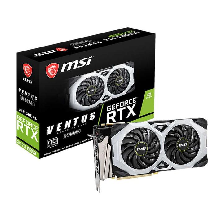 Msi Geforce Rtx 2070 Super Ventus Gp Oc 8gb Gddr6 Dual Fan