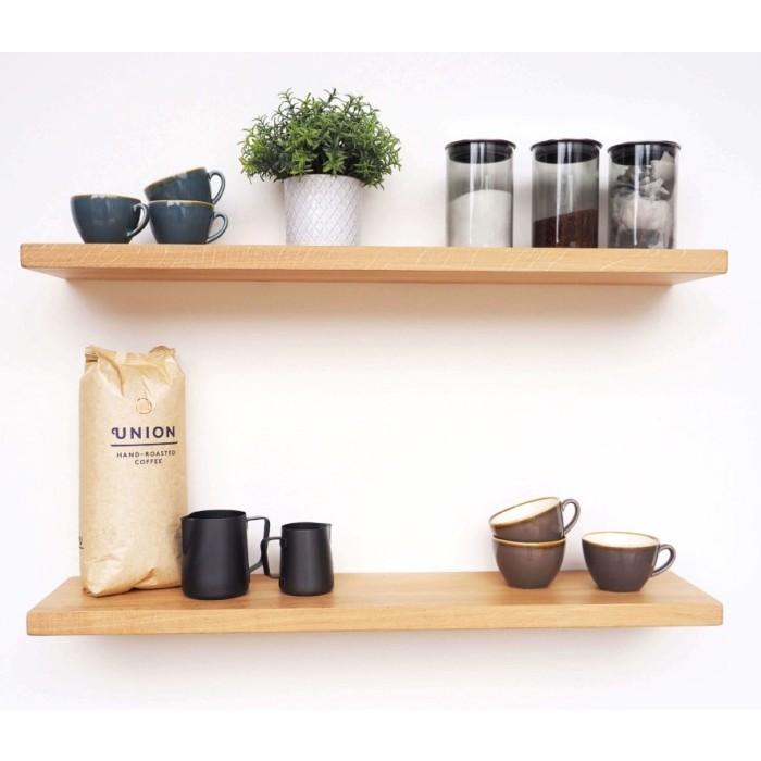 Gambar Papan Lebar 30 cm Tebal 1, 8 cm Papan Kayu Jati belanda Sudah Pernis - 30x30x1,8 cm dari Collosium undefined Tokopedia