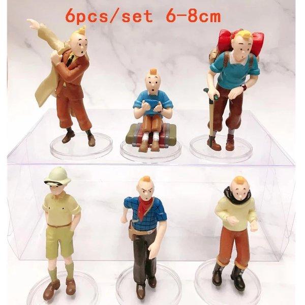 Gambar figure set 6 petualangan tintin tin tin dari Fitriya Ningsih undefined Tokopedia