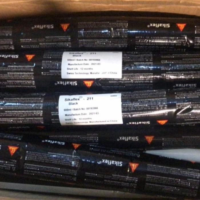 Gambar Sikaflex 211 Sealant Polyurethane Sosis 600ml - Hitam/Abu-abu/Putih - Hitam dari adiningrat store undefined Tokopedia