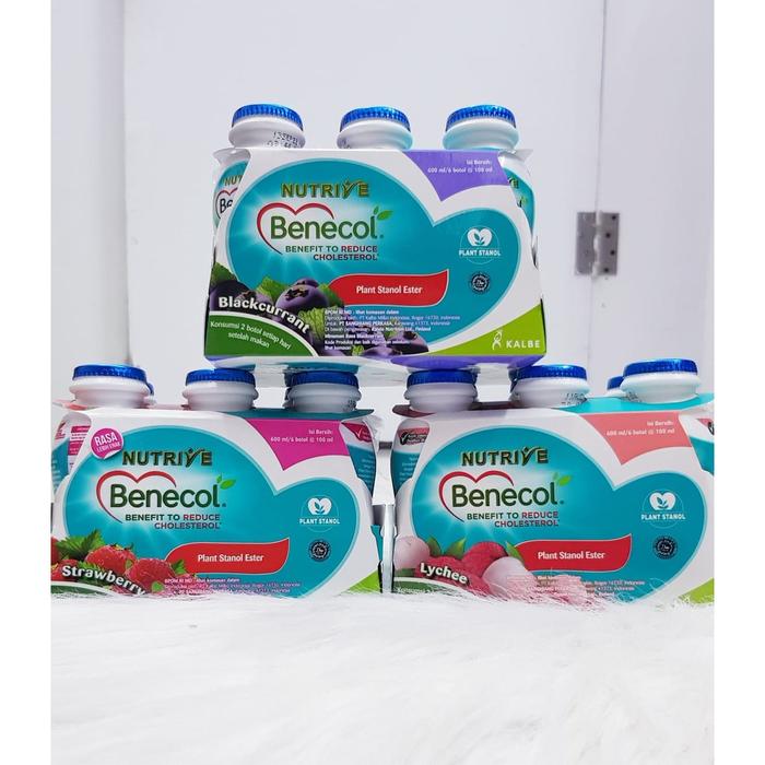 Gambar NUTRIVE BENECOL 1 PACK ISI 6 BOTOL 100ML GF1608 dari pratista-officialL undefined Tokopedia