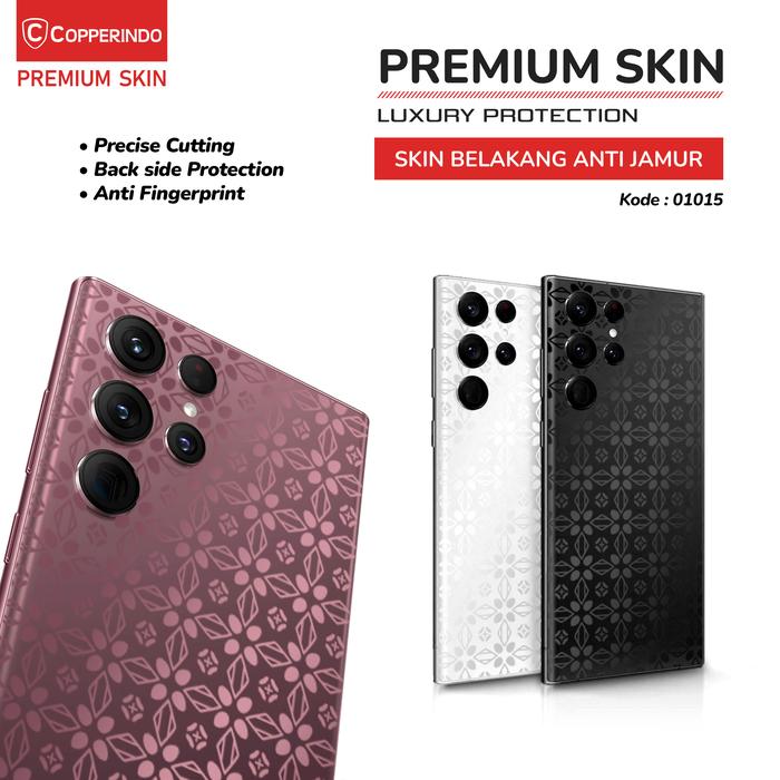 Gambar Samsung Note 9 - COPPER Premium Back Skin Anti Gores Belakang Motif - PW1015 dari Copper.Medan undefined Tokopedia