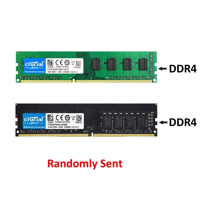 16gb Crucial 4gb 2400mhz Crucial 16gb Ddr4 4gb Ddr4 Ram 2400mhz