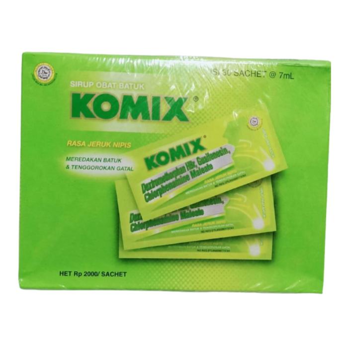 Gambar Unik Komix Rasa Jeruk Nipis Box isi 30 Sachet - Meredakan Batuk Murah dari ayyara kumala undefined Tokopedia