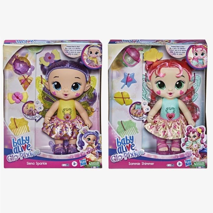 Gambar Baby Alive Glo Pixies Doll Sammie Shimmer and Siena Sparkle - Siena Sparkle dari CHOEYSTORE undefined Tokopedia