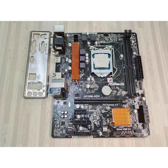Intel H110 G4560 Motherboard Jual Paket Mainboard H110 Procesor