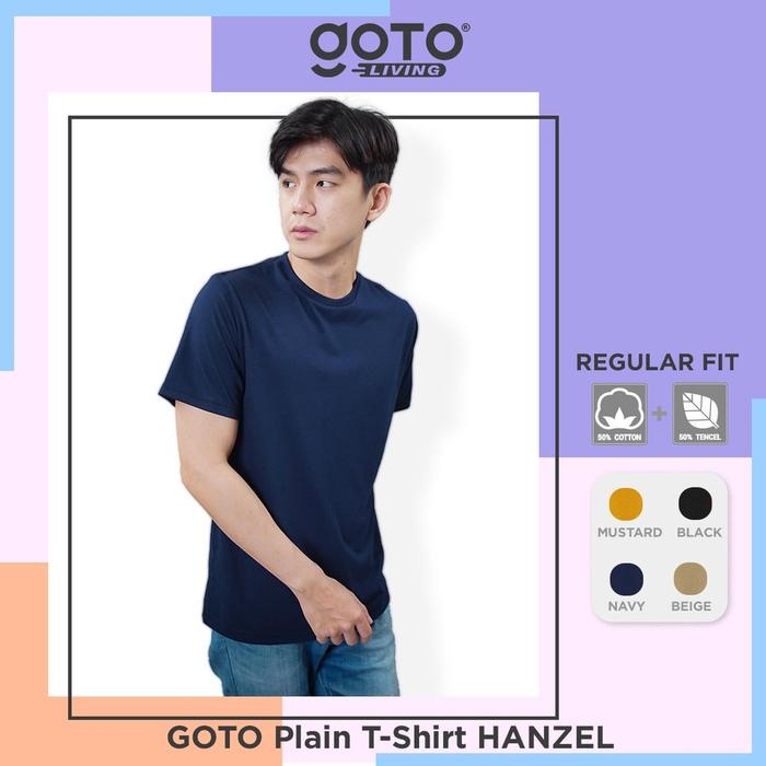 Gambar Goto Hanzel T-Shirt Baju Kaos Polos Pria Wanita Unisex Tencel Cotton dari Kios 888 undefined Tokopedia
