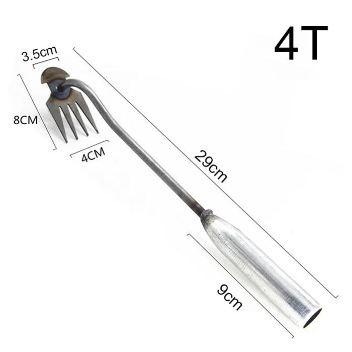 Gambar Cangkul Garpu Mini Alat Pencabut Rumput / Akar Tanaman Liar Manual - 4T dari FunToys711 undefined Tokopedia