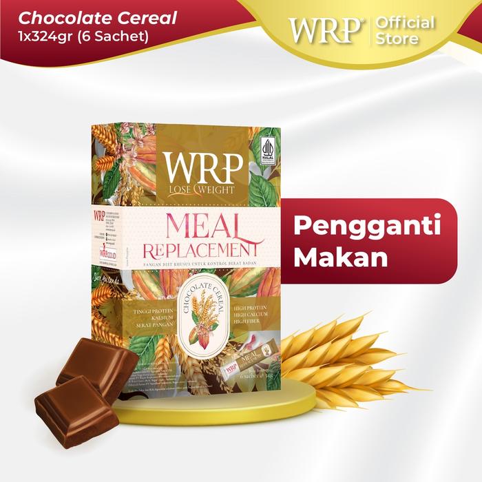 Gambar WRP Meal Replacement Chocolate Cereal 324 G 6 Sachet - Pengganti dari wahyusugihshop undefined Tokopedia