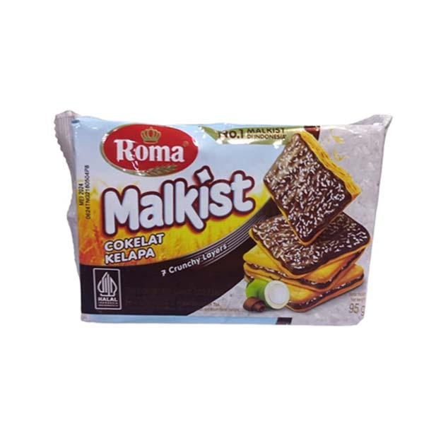 Promo Harga Roma Malkist Cokelat Kelapa 95 gr - Tokopedia