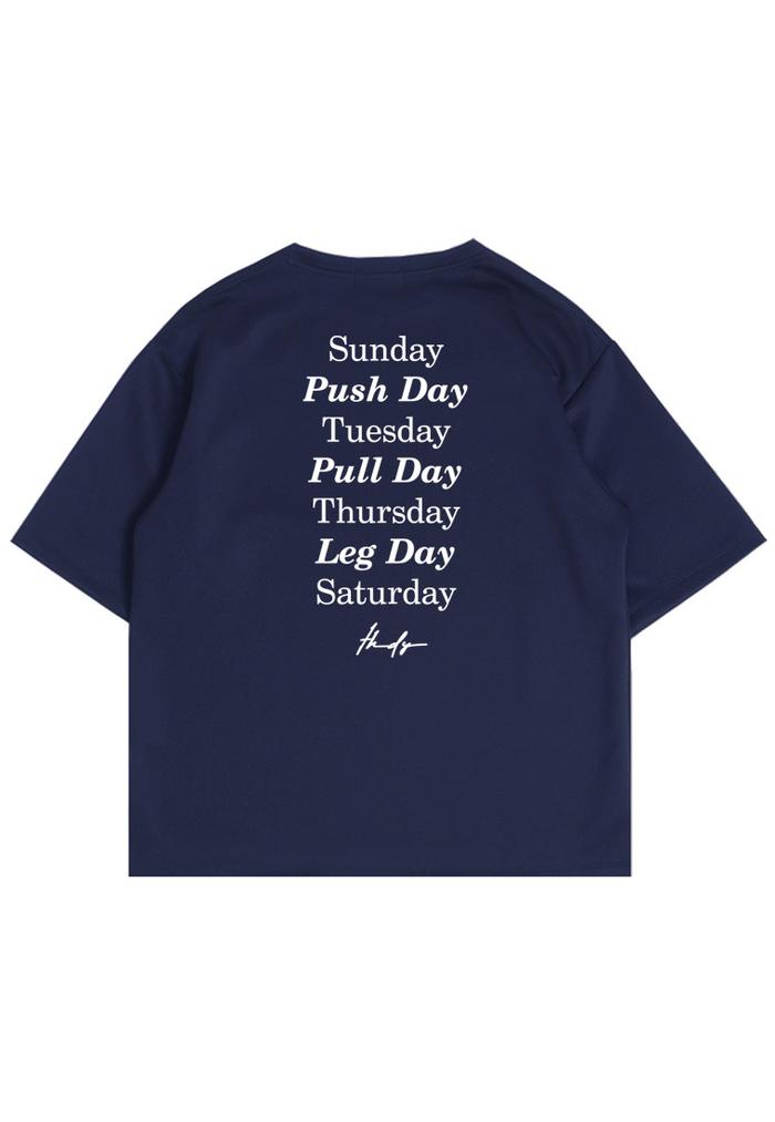 Gambar MTP04 kaos oversize gym gambar punggung distro biru navy - L dari THIRD DAY Kota Bandung Tokopedia