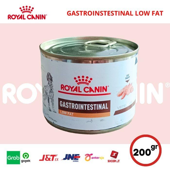Jual Royal Canin VET Gastro Intestinal Dog Canned Low Fat 200gr