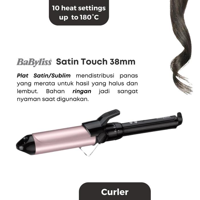 Sublim Touch Babyliss 38mm Curling Tongs Jual Babyliss Paris Satin