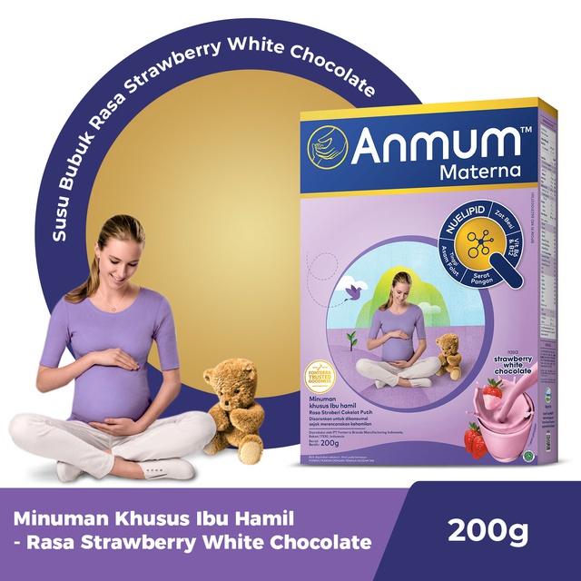 Gambar Anmum Materna Strawberry White Choco - Susu Ibu Hamil 200 gr dari dista store0 undefined Tokopedia