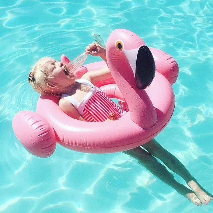 Jual A9 Swimming Ring Air Mattress Baby Water Float Swan Flamingo