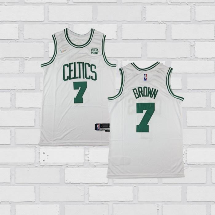 Jual Baju Jersey Basket Swingman NBA Jaylen Brown Boston Celtics