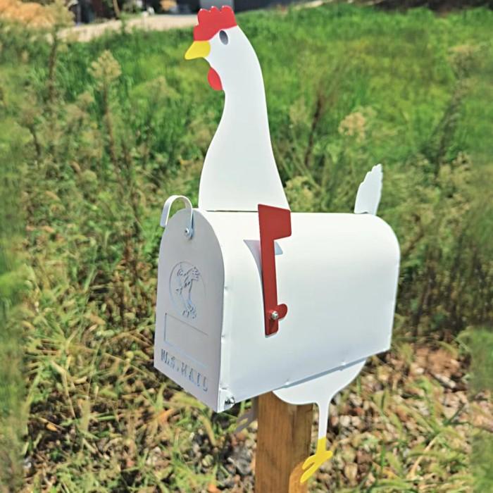 Gambar TW Garden Mailbox Perfect Gift Mailbox Large Capa Outdoor Farmh dari Tech Wisee undefined Tokopedia