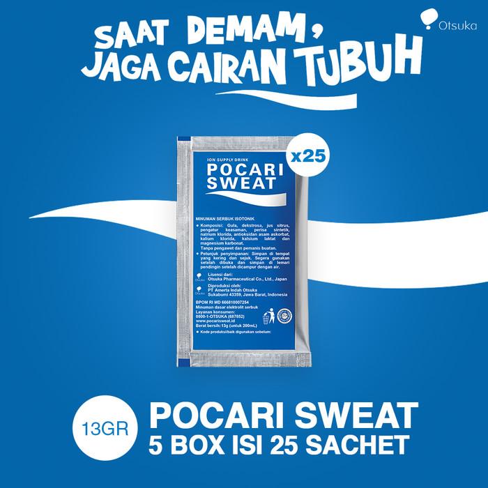 Gambar d607 POCARI SWEAT SACHET 13gr 5 Box 25 sachet o588 dari mbahgothoofficial undefined Tokopedia