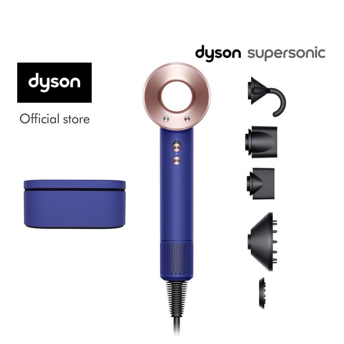 Dyson Supersonic Hair Dryer Hd08 Vinca Blueros With Case Murah