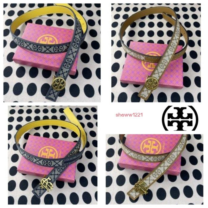 Jual Tory burch Gelang gelap emas sabuk sabuk jacquard 2022 murah