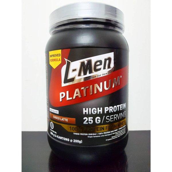 Gambar L-Men Platinum Whey 800 grams Protein L Men LMen Susu Gym Fitness dari wanda store-0 undefined Tokopedia