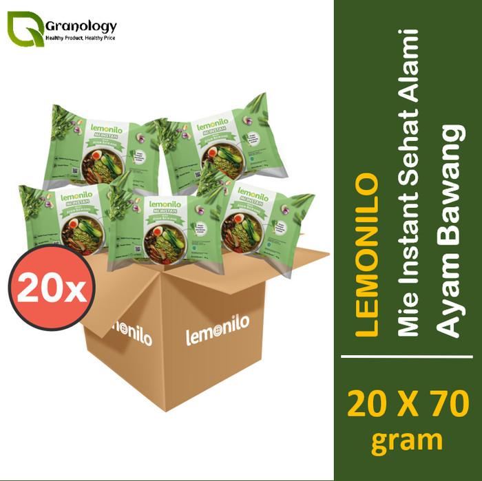 Gambar Lemonilo Mie Kuah Instant Rasa Ayam Bawang Mie Sehat 1 dus 20 pcs dari tombloksupridoicoy undefined Tokopedia