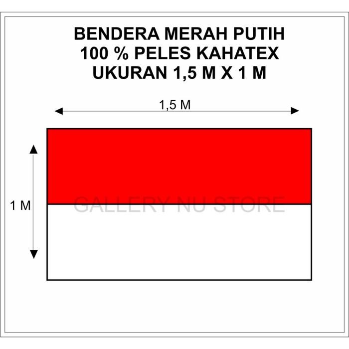 Jual Bendera Merah putih jumbo ukuran 150 x 100 cm - Terbaik dan ...