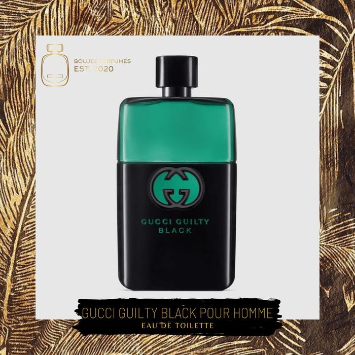 GUCCI GUILTY BLACK 90ml Guilty Black Eau De Toilette For Him • 90ml