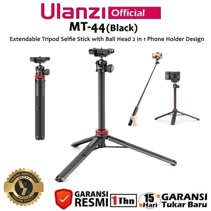 Ulanzi Mt-44 Extendable Tripod Selfie Stick With In Ball Head Z733