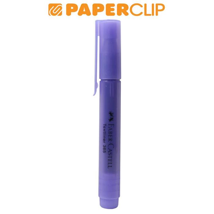 Gambar TEXTLINER FABER CASTELL 365 - PURPLE dari Paperclip Indonesia undefined Tokopedia