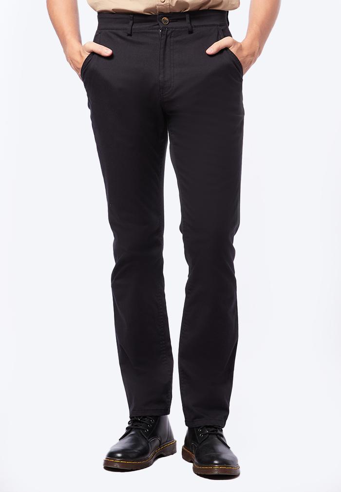 Gambar WOOD Slim Fit Chinos Pants 2-OPIBSC522O045 Black - BLACK, 35 dari Wood Official undefined Tokopedia