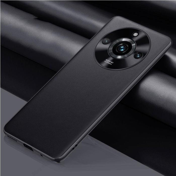 Gambar Case Realme 11 Pro 11Pro 5G Original Vegan Leather Ultra Slim Casing - Hitam dari Garuda Accessories Phone undefined Tokopedia