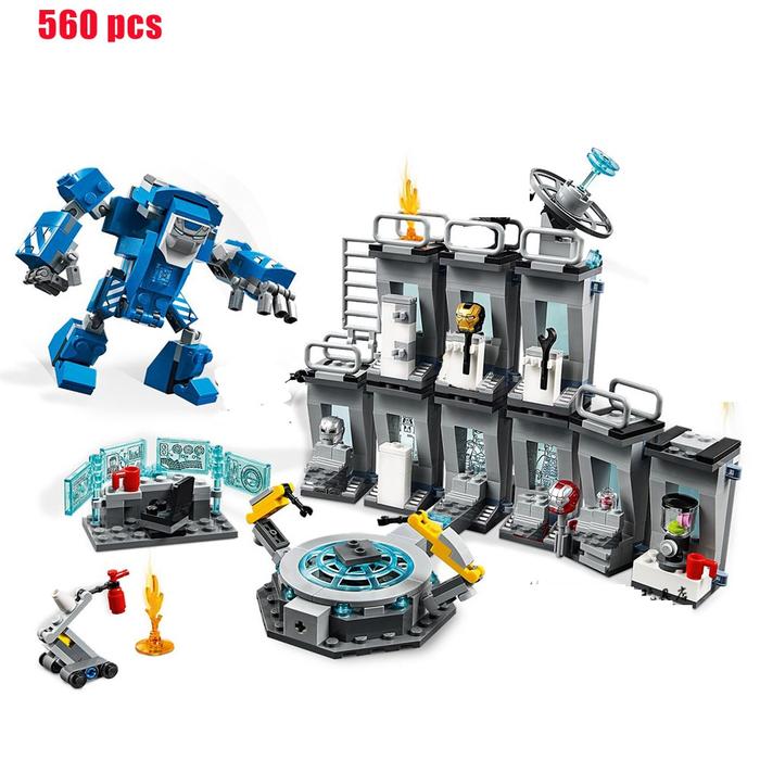 Gambar New Marvel Avengers Iron Man Ganaku model Mecha set Building block dari Baraga45 undefined Tokopedia