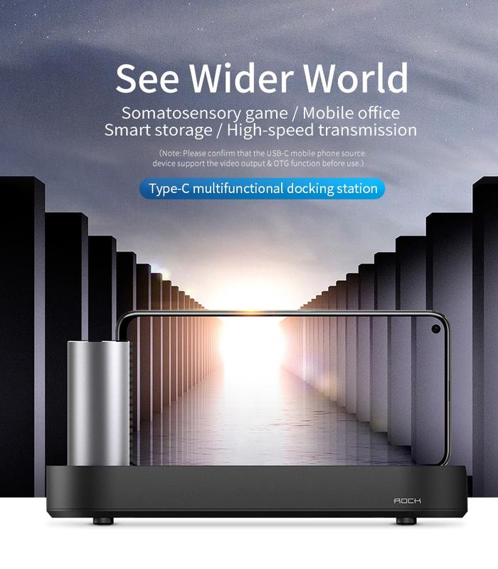 Jual Type C Hub Docking Station For Samsung S20 S10 S9 Dex Pad