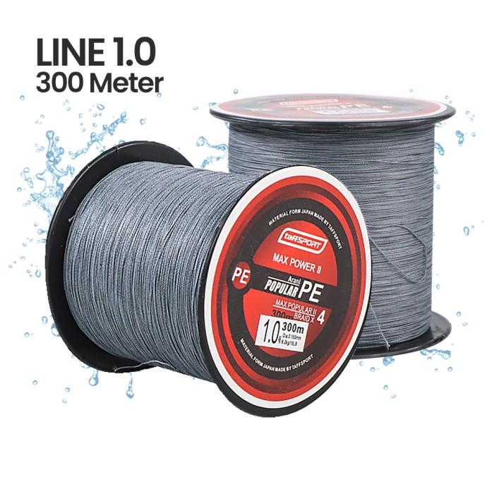 Gambar Senar Pancing Benang Tali Pancing Kuat 300 Meter Bentuk Anyaman Braid - Line 0.4 dari cloudesub.id undefined Tokopedia